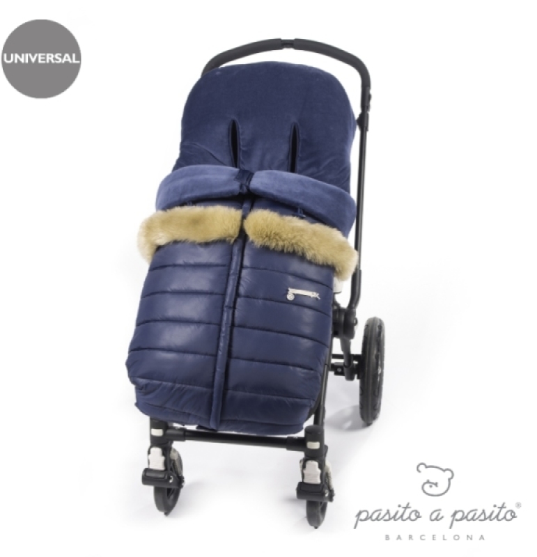 Chancelière Aspen Bleu Marine Pasito A Pasito Chancelière Aspen Bleu Marine de chez Pasito A Pasito, collection Fin de Collection Pasito