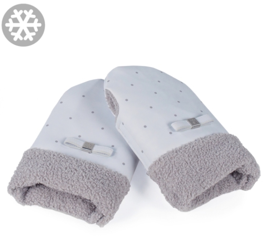 Gants pour Poussette Bleu Glacé Chelsea Pasito A Pasito Gants pour Poussette Bleu Glacé Chelsea de chez Pasito A Pasito, collection Chelsea