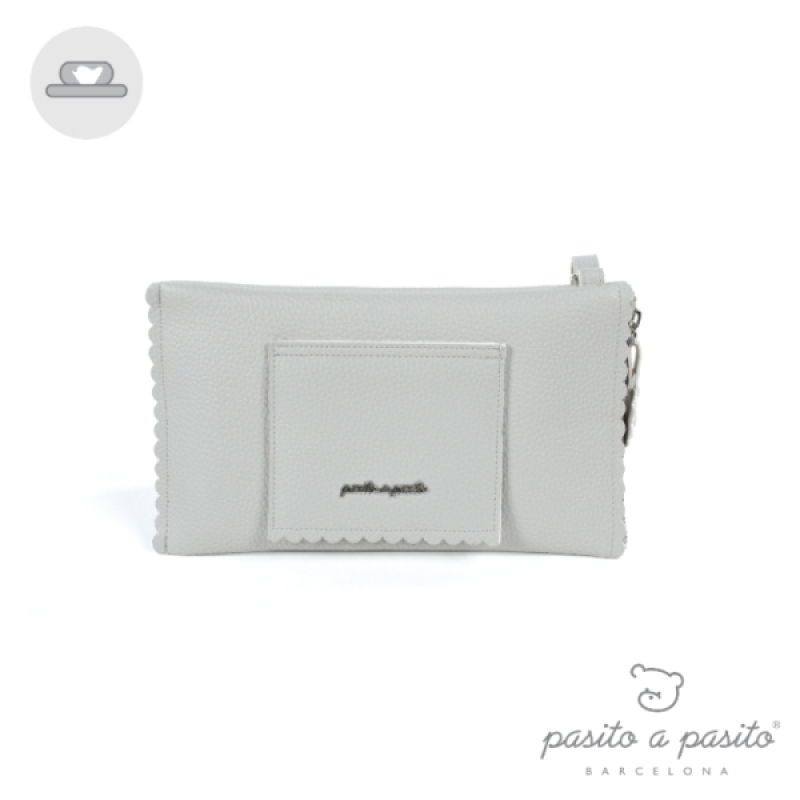 Housse lingettes Biscuit Gris Pasito A Pasito Housse lingettes Biscuit Gris de chez Pasito A Pasito, collection Biscuit