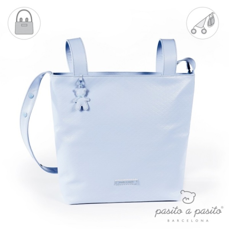 Pasito A Pasito Petit Sac à Langer Catania Bleu Pasito A Pasito Petit Sac à Langer Catania Bleu