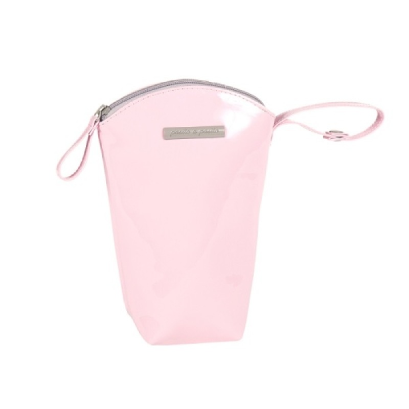 Porte Biberon Tweed Baby Rose Pasito A Pasito Porte Biberon Tweed Baby Rose de chez Pasito A Pasito, collection Fin de Collection Pasito