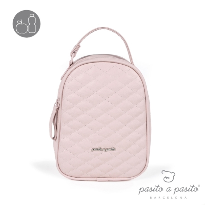 Sac isotherme Inés Rose Pasito A Pasito Sac isotherme Inés Rose de chez Pasito A Pasito, collection Inés
