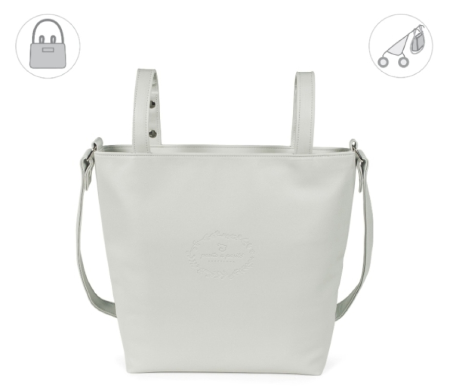 Sac à Langer Gris Sherwood Pasito A Pasito Sac à Langer Gris Sherwood de chez Pasito A Pasito, collection Sherwood