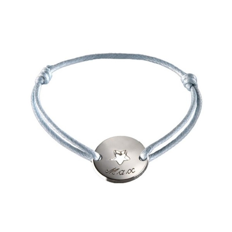 Petits Trésors Bracelet Mini Jeton Star Argent Petits Trésors Bracelet Mini Jeton Star Argent