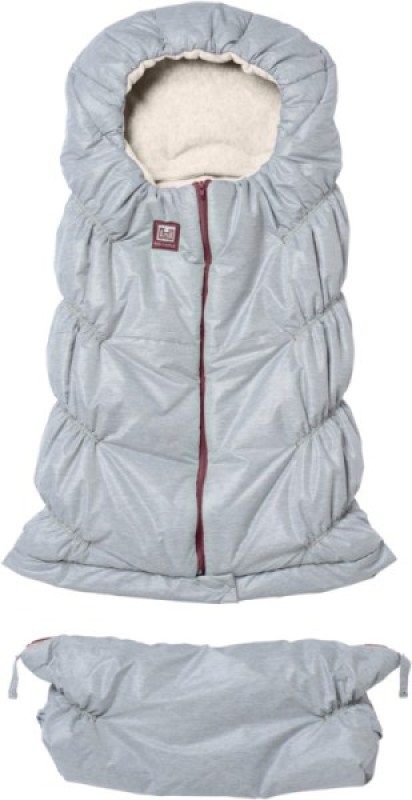 Red Castle - Chancelière modulable eskimo gris chiné marsala