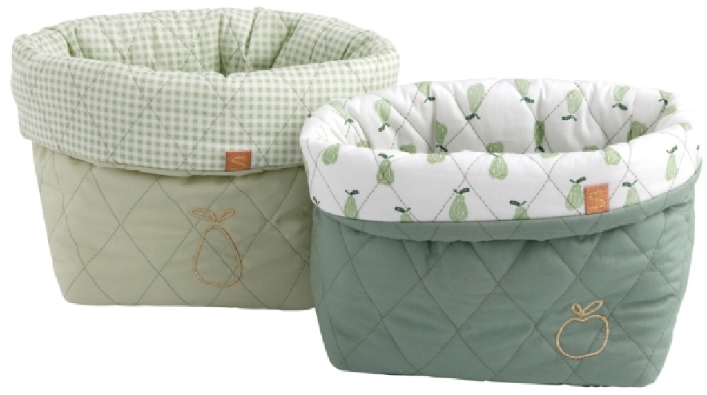 Lot de 2 Paniers De Rangement Botanica Sauthon Lot de 2 Paniers De Rangement Botanica de chez Sauthon, collection Botanica