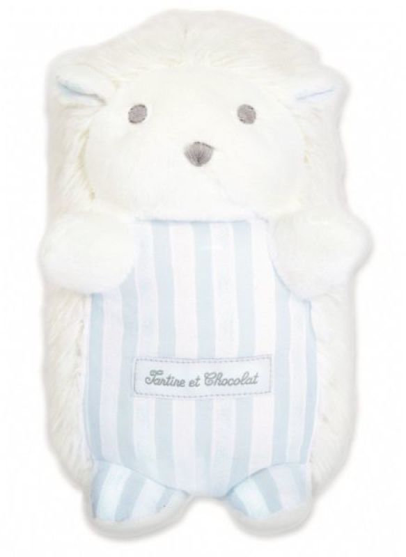 Tartine et Chocolat Peluche Hérisson Léon Bleu Ligne 1977 - 25 cm Tartine et Chocolat Peluche Hérisson Léon Bleu Ligne 1977 - 25 cm
