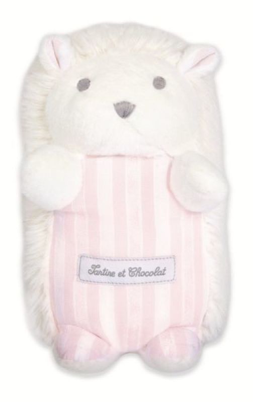 Tartine et Chocolat Peluche Hérisson Léon Rose Ligne 1977 - 25 cm Tartine et Chocolat Peluche Hérisson Léon Rose Ligne 1977 - 25 cm