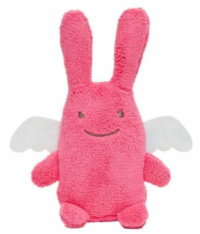 Doudou Ange Lapin Fuchsia 18 cm Trousselier Doudou Ange Lapin Fuchsia 18 cm de chez Trousselier, collection Ange Lapin