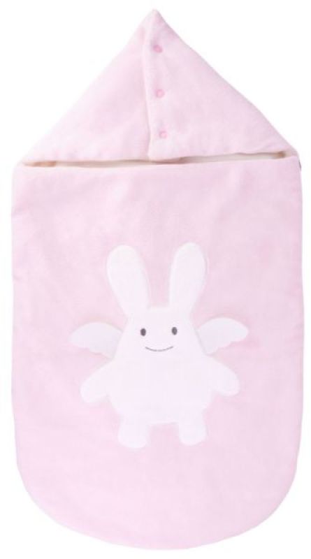 Nid d'Ange Reversible Ange Lapin Rose Trousselier Nid d'Ange Reversible Ange Lapin Rose de chez Trousselier, collection La Chambre Rose