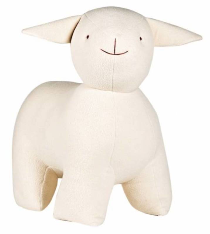 Peluche Mouton Géant Polaire Ecru 55cm Trousselier Peluche Mouton Géant Polaire Ecru 55cm de chez Trousselier, collection Peluches & Doudous