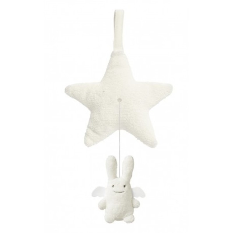 Trousselier Peluche Musicale Etoile Ange Lapin Ivoire Trousselier Peluche Musicale Etoile Ange Lapin Ivoire
