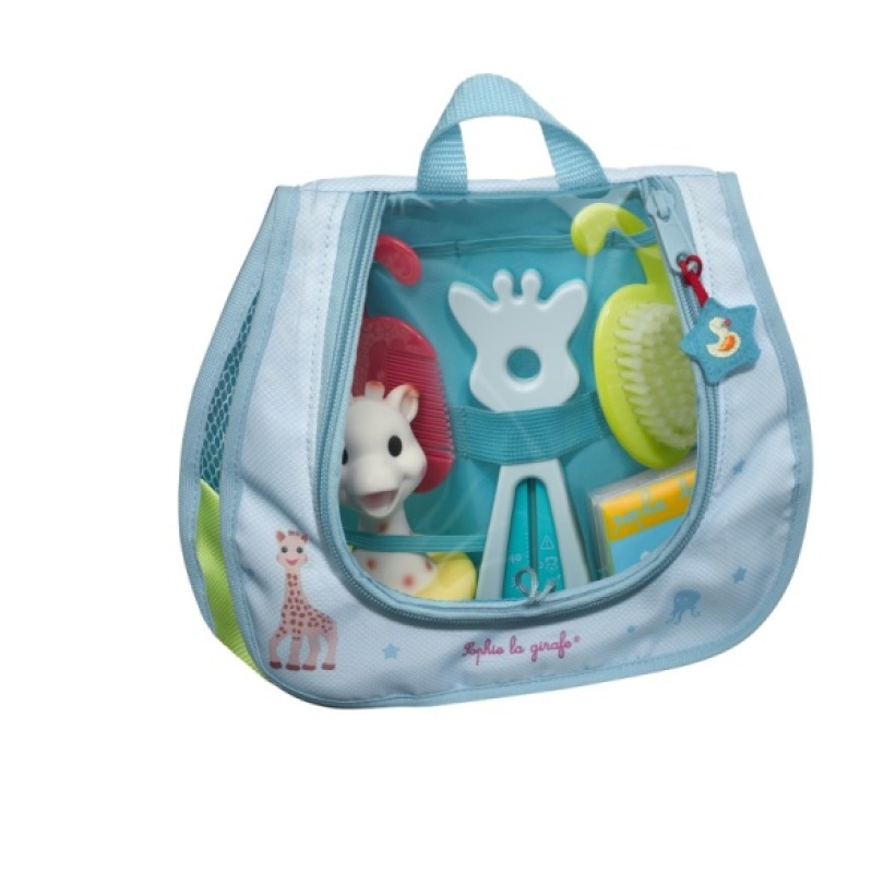 Bath Essential Trousse de Toilette Sophie La Girafe Vulli Bath Essential Trousse de Toilette Sophie La Girafe de chez Vulli, collection Fresh Touch