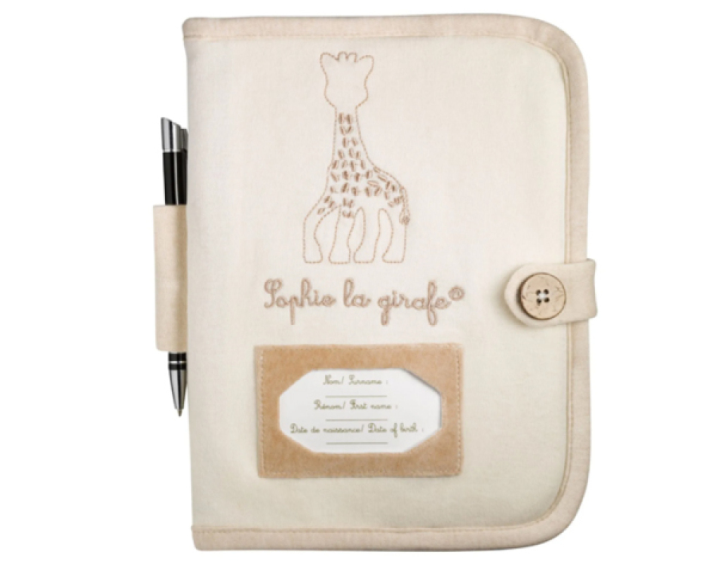 Vulli Protège Carnet de Santé Sophie So Pure Vulli Protège Carnet de Santé Sophie So Pure