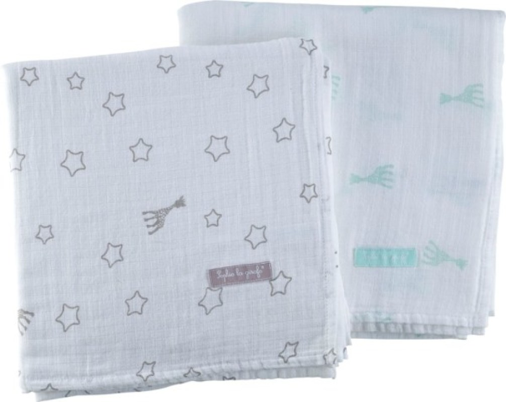 Vulli Set de 2 Langes Sophie la GIrafe Vulli Set de 2 Langes Sophie la GIrafe