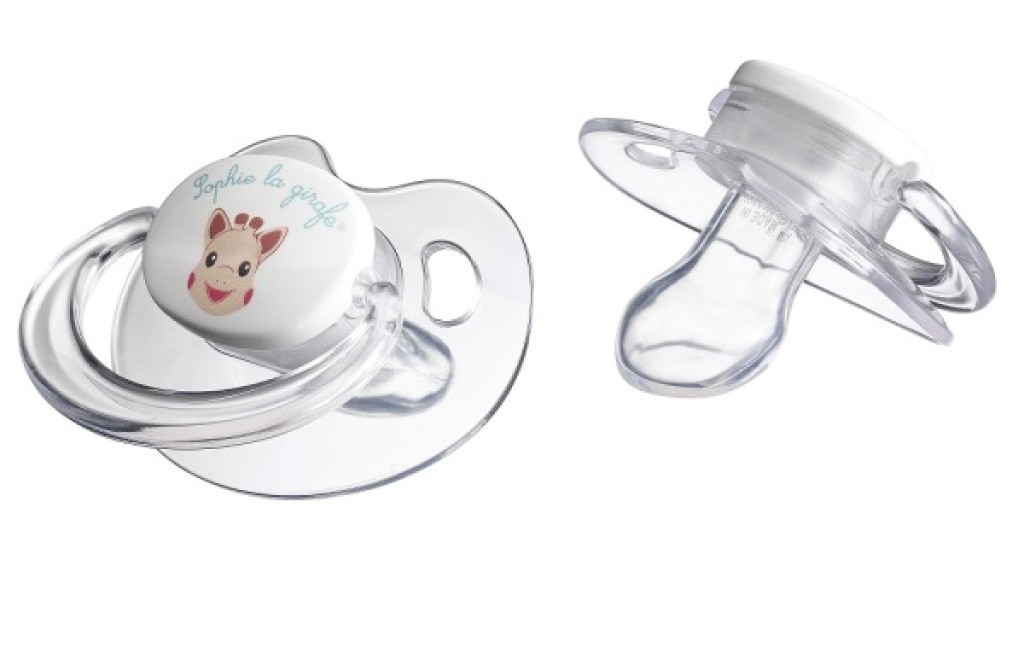 Set 2 Sucettes Silicone Sophie La Girafe - 6/18 mois Vulli Set 2 Sucettes Silicone Sophie La Girafe - 6/18 mois de chez Vulli, collection Fresh Touch