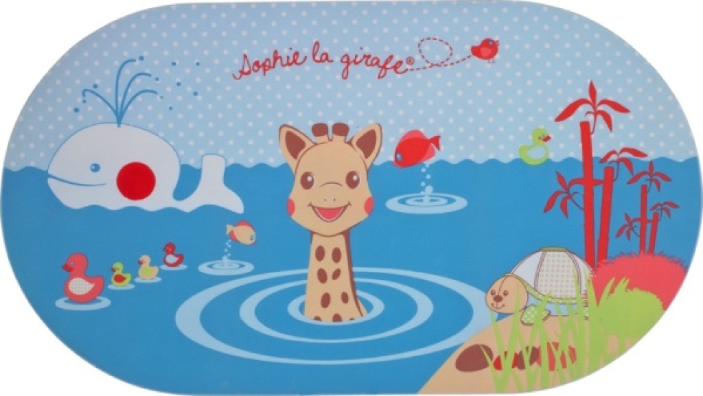 Tapis de Bain Sophie la Girafe de chez Vulli, collection Fresh Touch