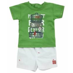 Ensemble Tee-Shirt et Short Vert