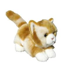 Peluche Chat Roux Joueur 20 cm