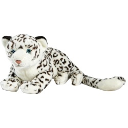 Peluche Léopard des Neiges - 55 cm