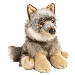 Peluche Loup Assis