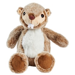 Peluche Marmotte Animadoo - 25 cm