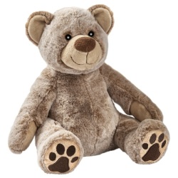 Peluche Ours Animadoo - 30 cm