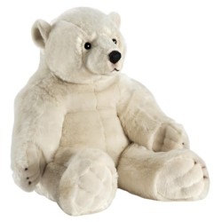 Peluche Ours Polaire 100 cm