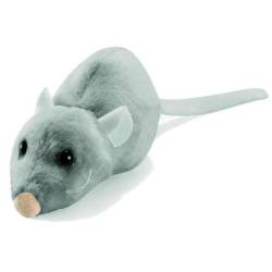 Peluche Petite Souris Grise - 8 cm