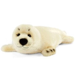 Peluche Phoque Ecru 23 cm