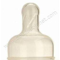 Lot de 2 Tétines Silicone Vitesse 1