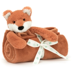 Doudou Couverture Renard Bashful