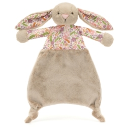Doudou Lapin Beige Petal Blossom Bashful Comforter