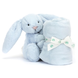 Doudou Lapin Bleu Bashful