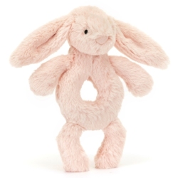 Peluche Hochet Lapin Blush Bashful