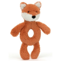 Peluche Hochet Renard Bashful