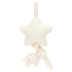 Peluche Musicale Lapin Bashful Crème