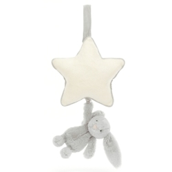 Peluche Musicale Lapin Gris Bashful