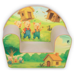 Fauteuil Premium - Les 3 Petits Cochons - Heritage Collection