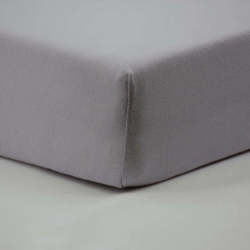 Drap Housse Gris - 60x120 cm