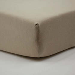 Drap Housse Taupe - 70x140 cm
