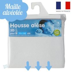 Housse Alèse Tissu 3D - 70x140 cm