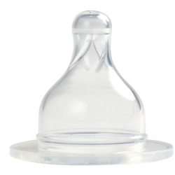 Lot de 2 Tétines Silicone Liquide Epais - 18 mois