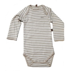 Body Manches Longues Rayé - 6 Mois
