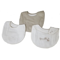 Lot 3 Bavoirs Naissance