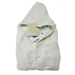 Peignoir Vert Coton Biologique - 2 Ans
