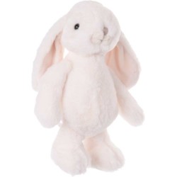 Peluche Lapin Lovely Kanini Blanc - 25 cm