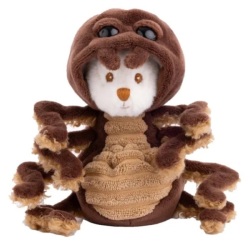 Peluche Ours Ziggy Araignée - 12 cm