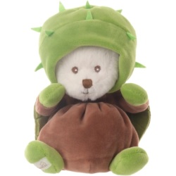 Peluche Ours Ziggy Châtaigne - 12 cm
