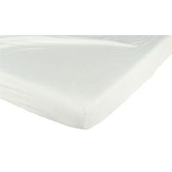 Drap Housse Jersey Bambou Ivoire - 70x140 cm